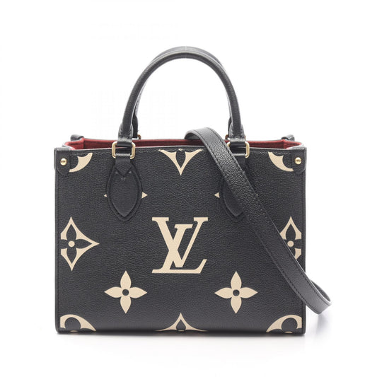 Louis Vuitton OnTheGo PM Bicolor Monogram Leather Handbag
