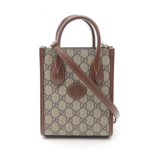 Gucci Interlocking G Mini Tote Bag Leather