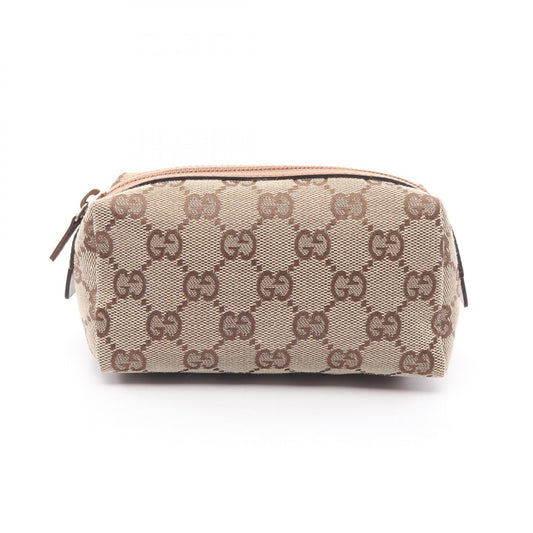 Gucci Canvas Leather Pouch 29596
