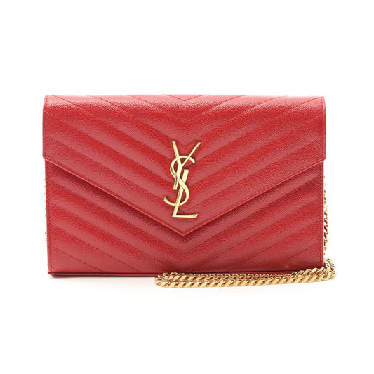 Yves Saint Laurent Cassandra Leather Shoulder Bag
