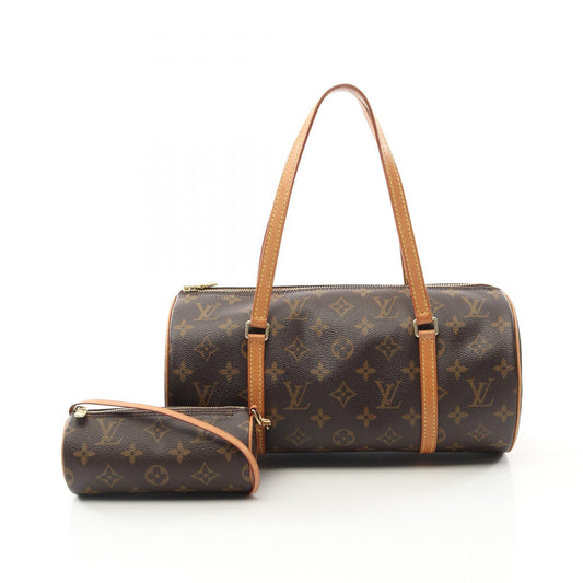 Louis Vuitton Papillon 30 Handbag Monogram Brown