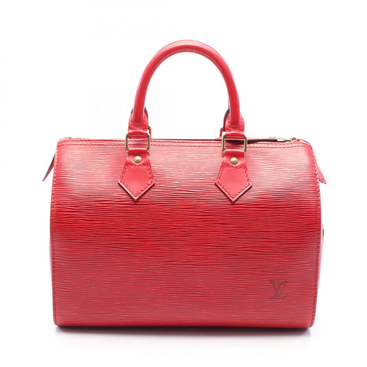 Louis Vuitton Speedy 25 Epi Red Leather Handbag M43017
