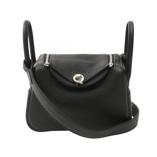 Hermes Lindy Mini Shoulder Bag Black