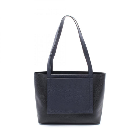 Hermes Cabas Elier 31 Tote Bag Black/Navy