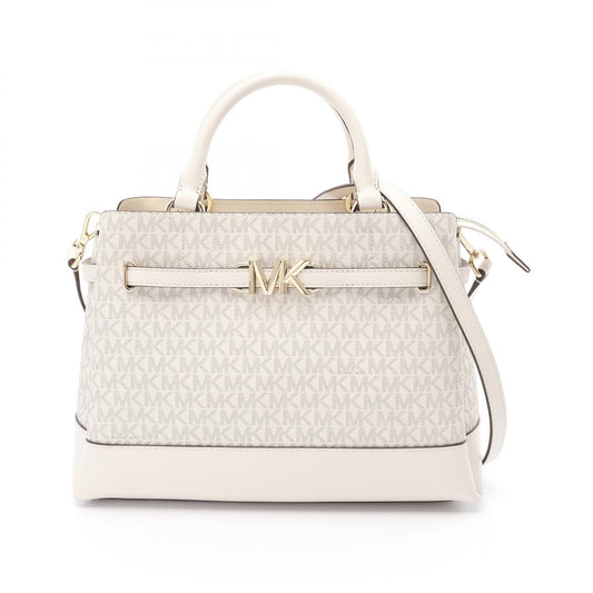 Michael Kors REED Large Satchel MK Signature Tote Bag