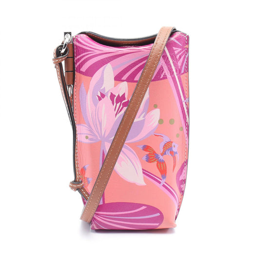 Loewe Paula Gate Pocket Leather Shoulder Bag