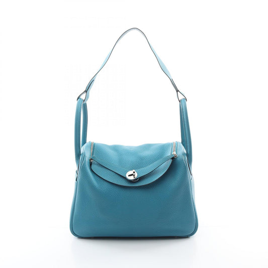 Hermes Lindy 30 Shoulder Bag Green