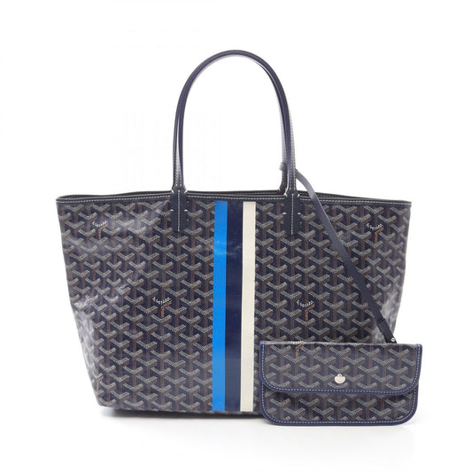 Goyard St. Louis PM Tote Bag PVC Canvas Leather