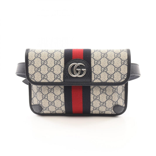 Gucci Ophidia Belt Bag PVC Canvas Leather