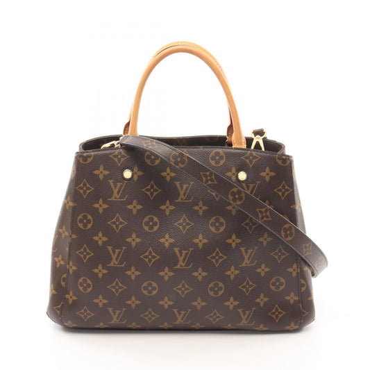 Louis Vuitton Montaigne MM Handbag M41056