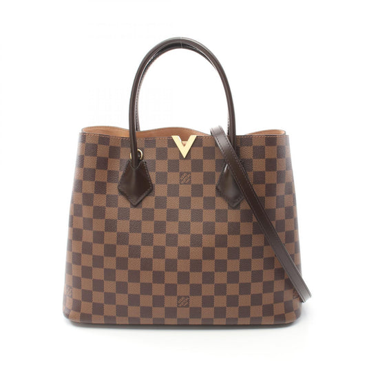 Louis Vuitton Damier PVC Leather Kensington Handbag N41435