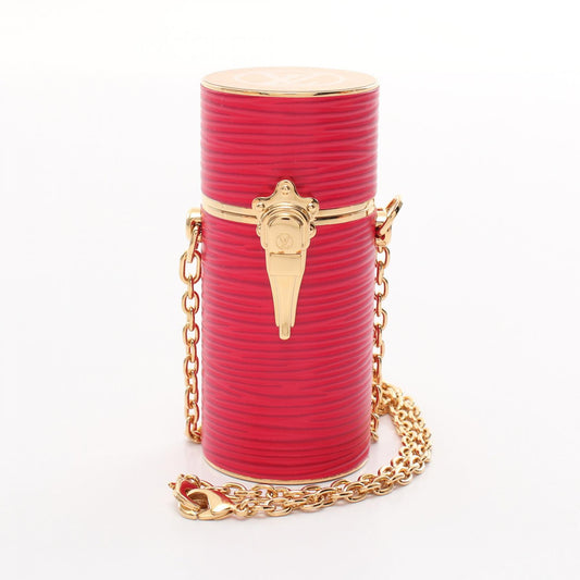 Louis Vuitton Leather Metal Lipstick Case Epi
