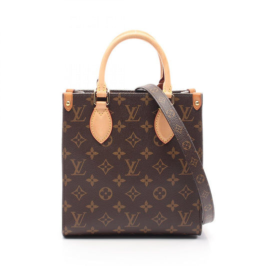 Louis Vuitton Sac Plat BB Handbag PVC Leather