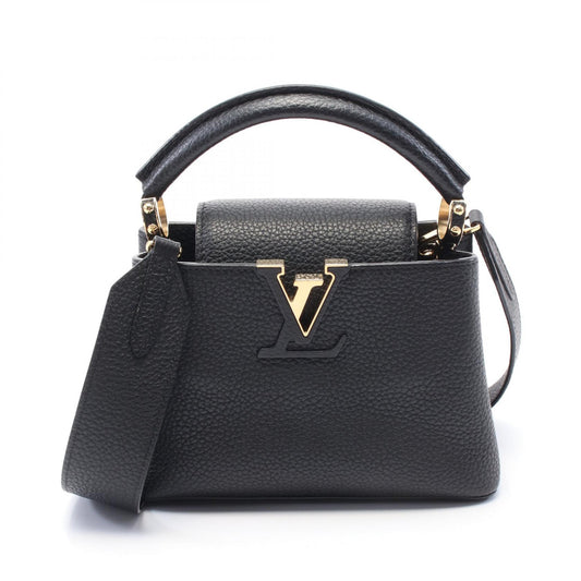 Louis Vuitton Capucines Mini Leather Handbag M56071