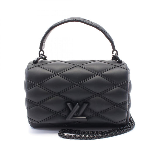 Louis Vuitton GO-14 MM Blackout Leather Handbag