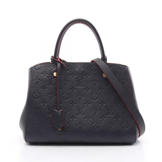Louis Vuitton Montaigne MM Leather Handbag M42746