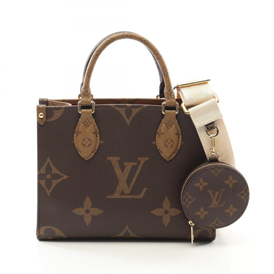 Louis Vuitton OnTheGo PM Handbag Monogram Brown