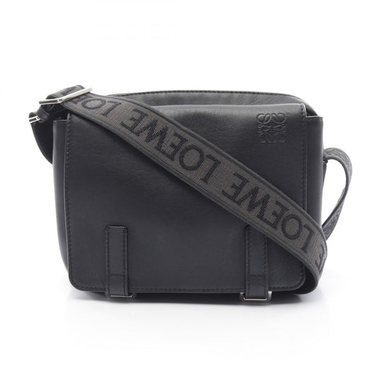 Loewe Leather Military Messenger Bag XS