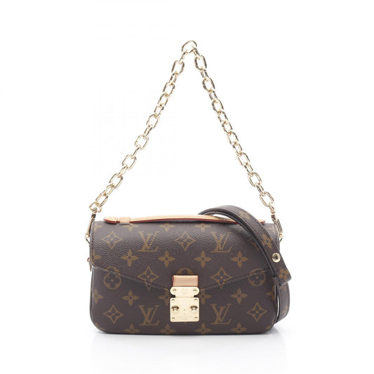 Louis Vuitton Pochette Metis EW Handbag Brown M46279