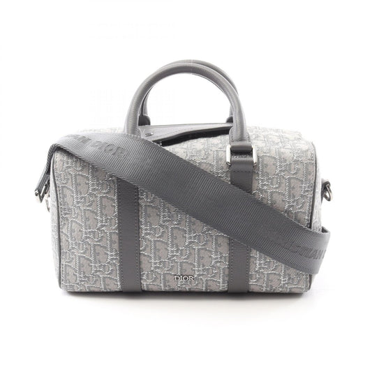 Dior LINGOT26 Canvas Leather Handbag