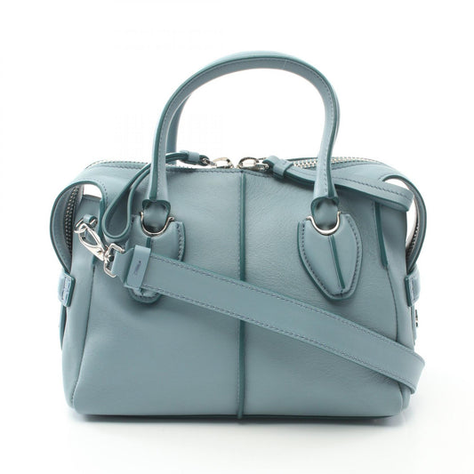 Tod's Leather D-Styling Handbag Blue