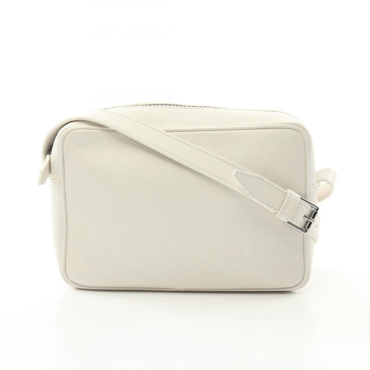 Max Mara Leather Shoulder Bag White