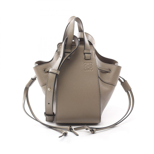 Loewe Leather Hammock Mini Handbag Brown