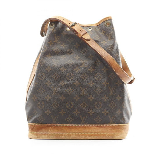 Louis Vuitton Noe Shoulder Bag PVC Leather M42224