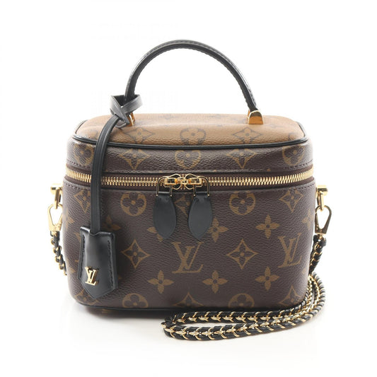 Louis Vuitton Monogram Reverse Vanity PM Handbag M45165