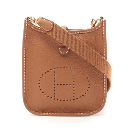 Hermes Evelyne TPM Shoulder Bag Brown