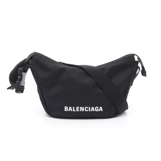 Balenciaga Wheel Small Sling Bag Nylon Canvas