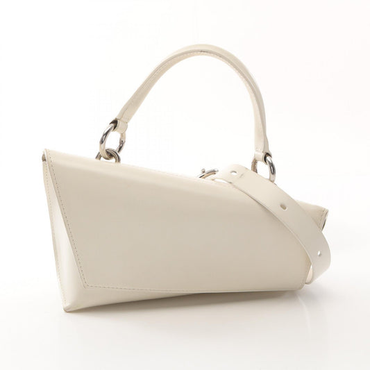 VENCZEL VX-S Leather Handbag White