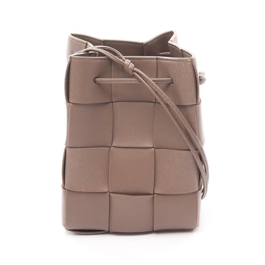 Bottega Veneta Small Cassette Leather Shoulder Bag