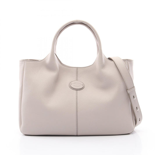 Tod's Leather Tote Bag ALH SHOPPING PICCOLA