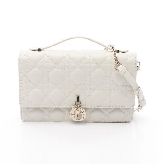 Dior My Dior Mini Handbag Leather White