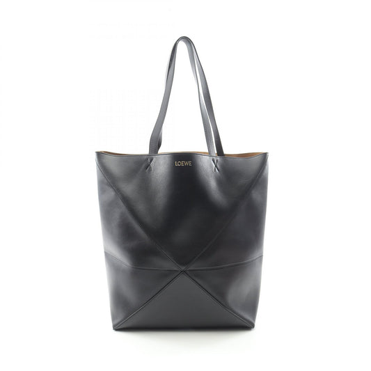 Loewe Leather Puzzle Fold Large Tote Bag
