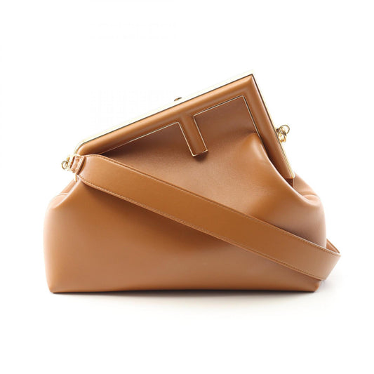 Fendi Leather Medium Clutch Bag 8BP127