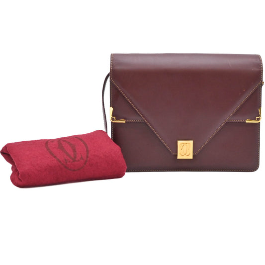 Cartier Must Line Leather Crossbody Bag