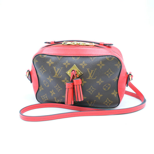 Louis Vuitton Monogram Santonge Shoulder Bag Red