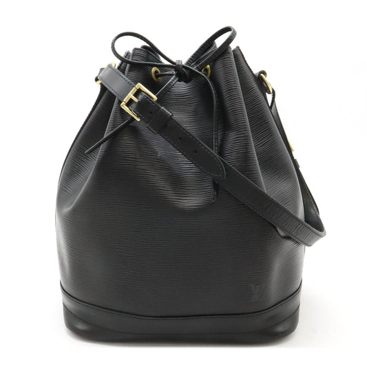 Louis Vuitton Epi Noe Shoulder Bag Black