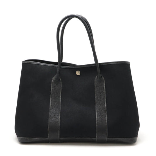 Hermes Garden Party PM Tote Bag Canvas Leather