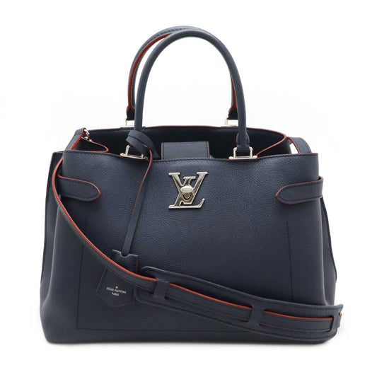 Louis Vuitton Lockme Day Handbag Calf Leather