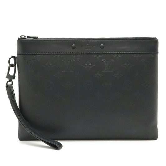 Louis Vuitton Monogram Shadow Clutch Bag M81570