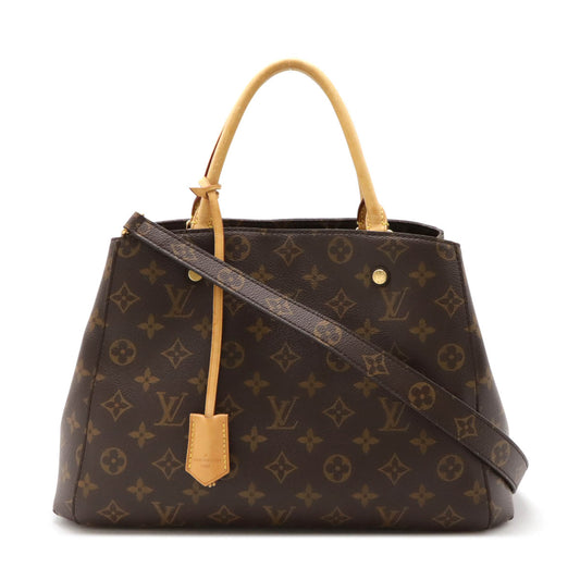Louis Vuitton Monogram Montaigne MM Handbag M41056