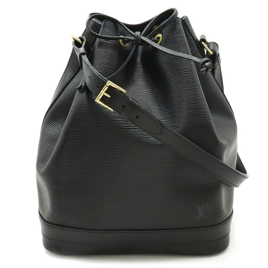 Louis Vuitton Epi Noe Shoulder Bag Black