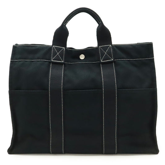 Hermes Canvas Deauville MM Tote Bag