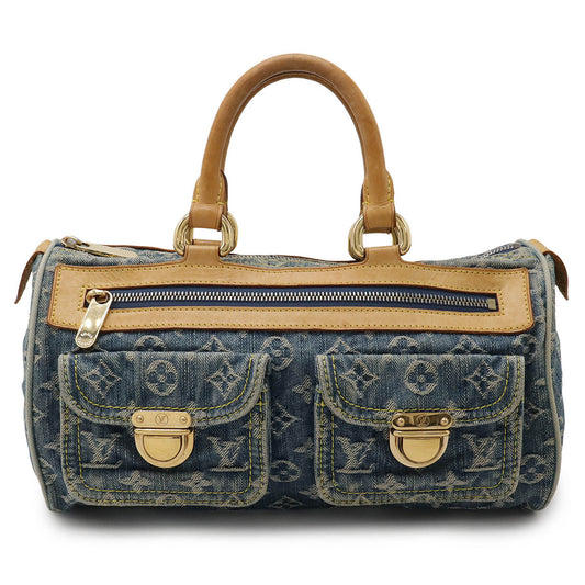 Louis Vuitton Monogram Denim Neo Speedy Handbag M95019
