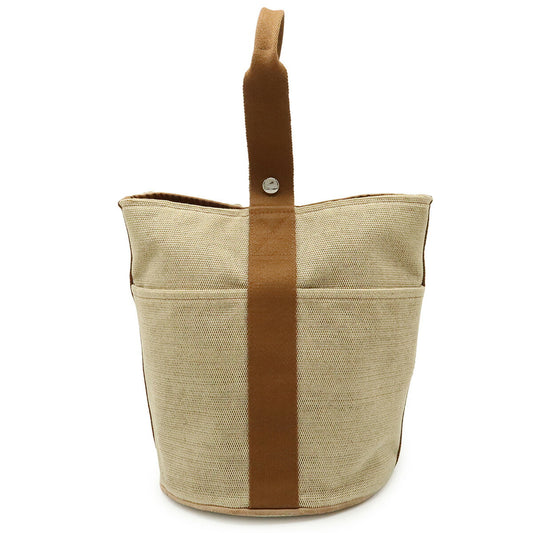 Hermes Toile Ash Sac MM Handbag