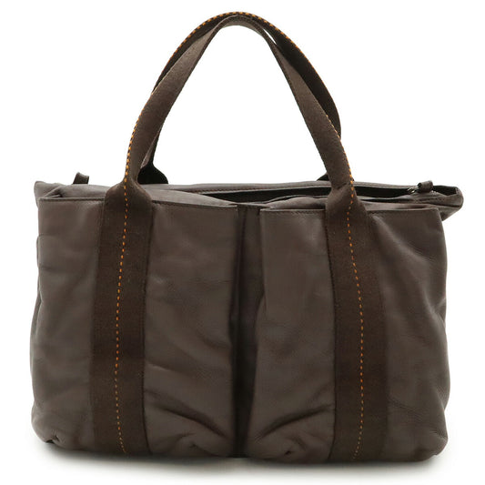 Hermes Canvas Horizontal MM Tote Bag