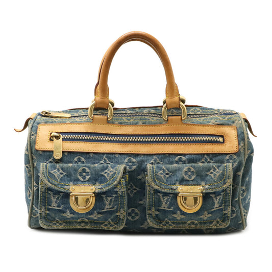 Louis Vuitton Monogram Denim Neo Speedy Handbag M95019